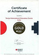 Certificate of Achievment