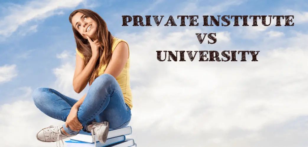 Private Institute Vs Public University