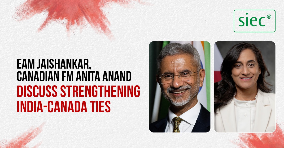 EAM Jaishankar, Canadian FM Anita Anand discuss strengthening India-Canada ties EAM Jaishankar, Canadian FM Anita Anand discuss strengthening India-Canada ties