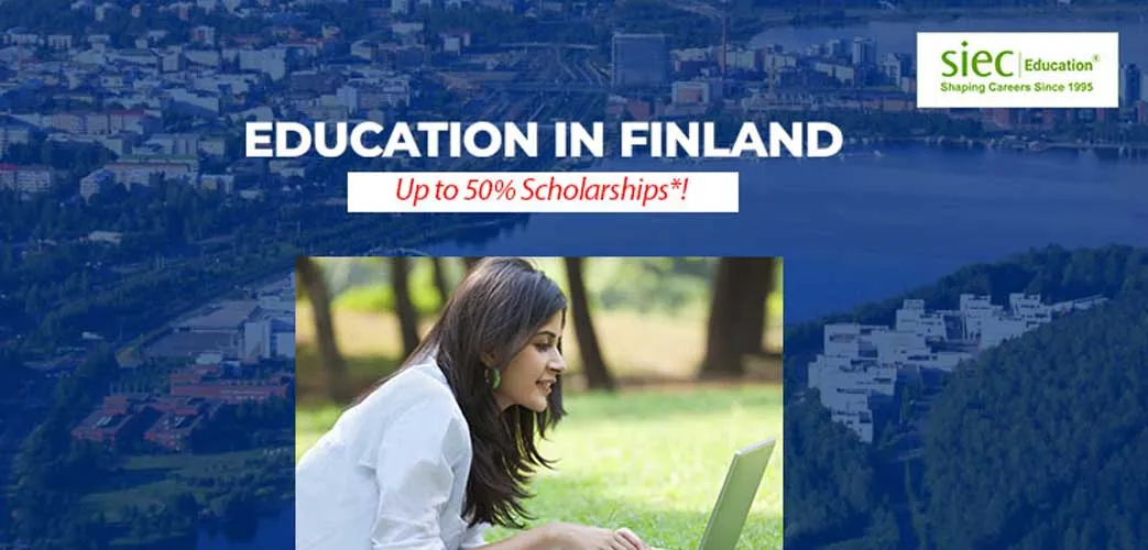 Education in Finland, Up to 50% Scholarships