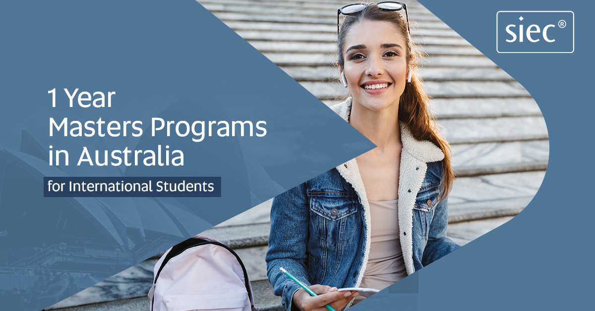 1 Year Masters Programs in Australia for International Students