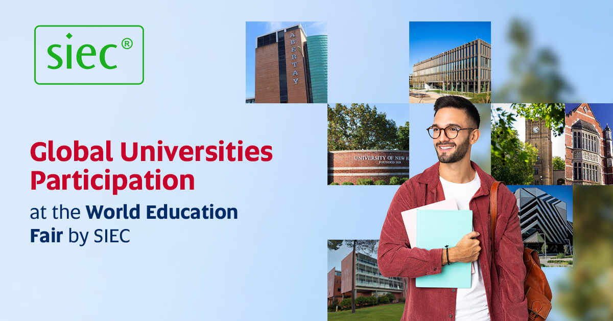 Global Universities Participation at the World Education Fair by SIEC