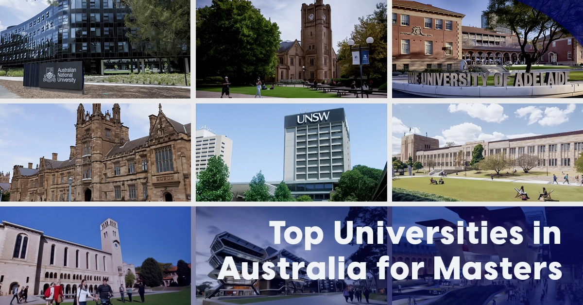 Top Universities in Australia for Masters